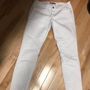 Wanna Better Butt pants white skinny stretch